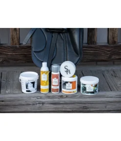 Baume pour cuir à base de cire d'abeille