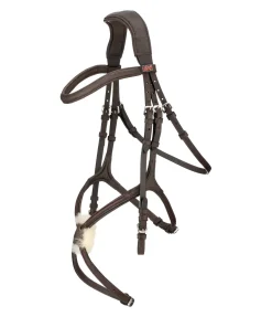 Bridon avec muserolle croisée Diabolo