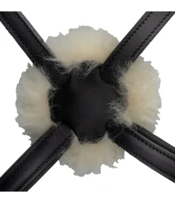 Bridon avec muserolle croisée Diabolo