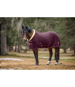 Chemise séchante avec col en polaire Teddy Timeless Elegance