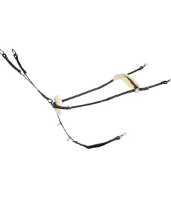 Collier de chasse élastique avec fourrure d'agneau Quick Fit