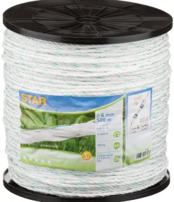 Cordon électrique Star Class DeLuxe, 200 m / 6 mm