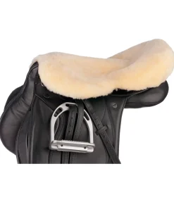 Couvre-siège en véritable fourrure d'agneau