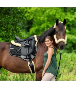 Ensemble de protections en polaire Teddy pour licol - 4 éléments