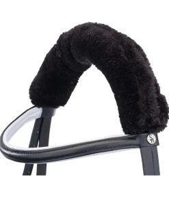 Fourreau de têtière en polaire Teddy