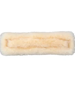 Fourreau de têtière en véritable fourrure d'agneau