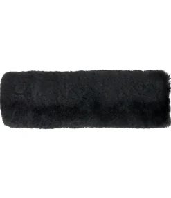 Fourreau pour têtière ou muserolle en véritable fourrure d'agneau