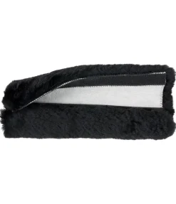 Fourreau pour têtière ou muserolle en véritable fourrure d'agneau