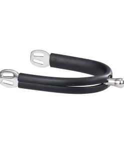 Gaines d'éperons en caoutchouc avec ouverture