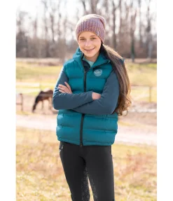 Gilet d'équitation à capuche enfant Calla