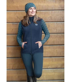 Gilet d'équitation basique en polaire Rhea
