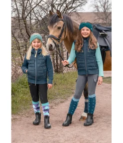Gilet d'équitation bi-matière Enfant Sarah II