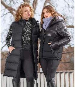 Gilet d'équitation matelassé long Amber