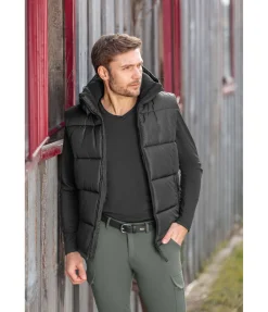 Gilet d'équitation matelassé homme Omaha