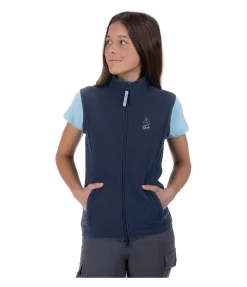 Gilet d'équitation polaire enfant Cadis