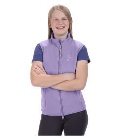 Gilet d'équitation polaire enfant Cadis