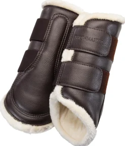 Guêtres de dressage antérieures en polaire Teddy