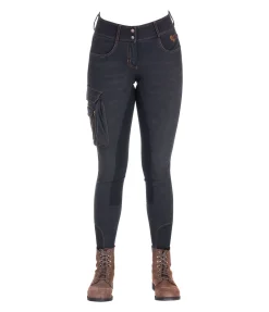 Jeans de randonnée avec fond intégral en matière synthétique Aspen