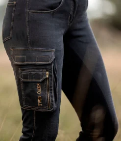 Jeans de randonnée avec fond intégral en matière synthétique Aspen