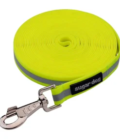 Laisse longue réfléchissante