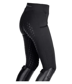 Legging d'équitation à fond intégral grip enfant Laser Cut