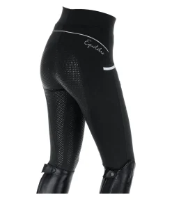 Legging d'équitation à fond intégral grip enfant Elija X