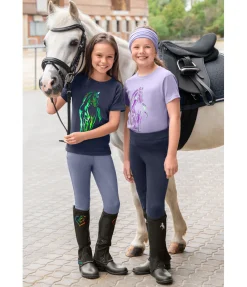 Legging d'équitation à fond intégral grip enfant Jona