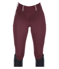 Legging d'équitation à fond intégral grip Malena