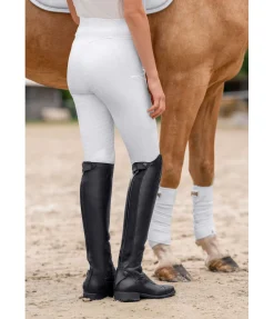 Legging d'équitation à fond intégral grip enfant Laser Cut