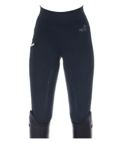 Legging d'équitation à fond intégral grip enfant Elija X