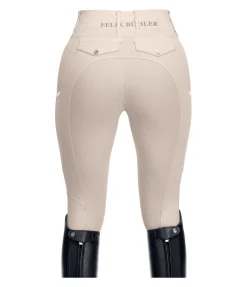 Legging d'équitation d'été à fond intégral grip Marina-Mesh