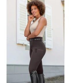 Legging d'équitation d'été à fond intégral grip Marina-Mesh