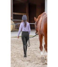 Legging d'équitation hybride et thermique à fond intégral grip Malea