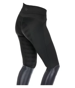 Legging d'équitation taille haute thermique à fond intégral grip enfant Lima