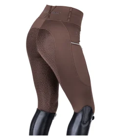 Legging d'équitation thermique à fond intégral grip Kassandra
