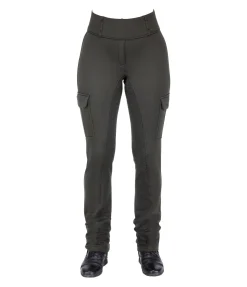 Legging d'équitation thermique à fond intégral grip Mathilda