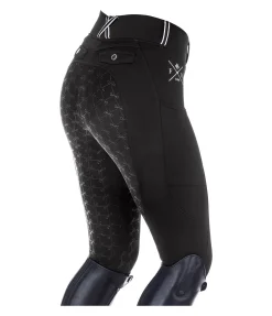 Legging d'équitation thermique avec fond intégral grip Juliette