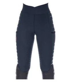 Legging d'équitation thermique à fond intégral grip enfant