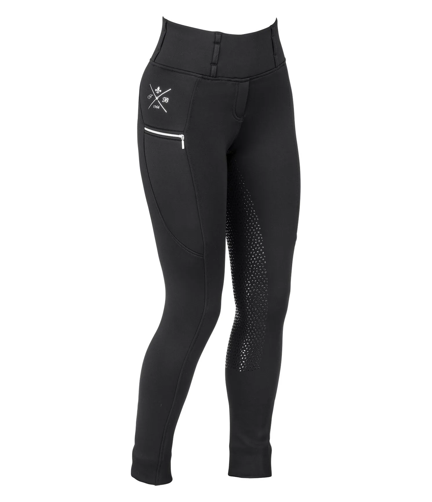 Legging d'équitation thermique à fond intégral grip Kassandra