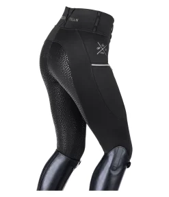 Legging d'équitation thermique à fond intégral grip Kassandra
