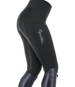 Legging d'équitation thermique à fond intégral Grip Hermine