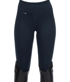 Legging d'équitation thermique à basanes Grip enfant Elia