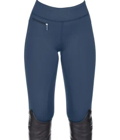 Legging d'équitation thermique à fond intégral grip enfant Elina