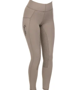 Legging d'équitation thermique à fond intégral Grip Hermine