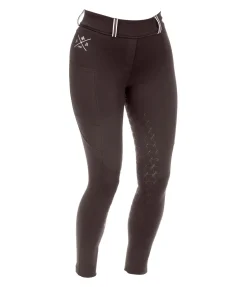 Legging d'équitation thermique avec fond intégral grip Juliette