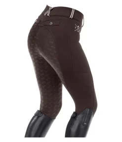 Legging d'équitation thermique avec fond intégral grip Juliette