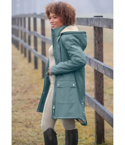 Manteau de pluie avec doublure en fourrure Teddy Paris