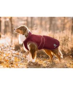 Manteau de pluie pour chien Eldoro II avec doublure intérieure en polaire, 0g