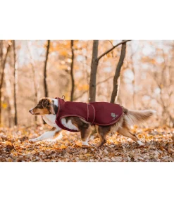 Manteau de pluie pour chien Eldoro II avec doublure intérieure en polaire, 0g