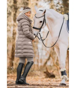 Manteau d'équitation matelassé à capuche Minou
